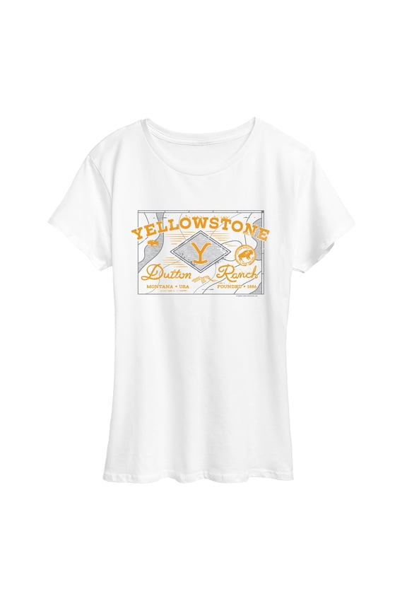 - Dutton Ranch Badge - Women's Short Sleeve Graphic T-Shirt