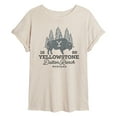 thumbnail image 1 of Yellowstone - Dutton Ranch Bison Sketch - Juniors Ideal Flowy Muscle T-Shirt, 1 of 5
