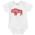 thumbnail image 1 of Yellowstone Dutton Ranch Buffalo Romper Boys or Girls Infant Baby Brisco Brands NB, 1 of 6