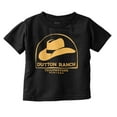 thumbnail image 1 of Yellowstone Dutton Ranch Cowboy Hat Toddler Boy Girl T Shirt Infant Toddler Brisco Brands 6M, 1 of 6