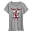 thumbnail image 1 of Yellowstone - Dutton Ranch Defend The Land - Women's Short Sleeve Graphic T-Shirt, 1 of 6