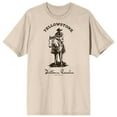 thumbnail image 1 of Yellowstone Dutton Ranch Horse & Rider Juniors Natural T-shirt-XL, 1 of 3