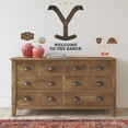 thumbnail image 1 of Yellowstone Dutton Ranch Logo Giant Peel & Stick Wall Decals, 1 of 6