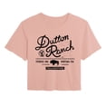 thumbnail image 1 of Yellowstone - Dutton Ranch Logo Scene - Juniors Cropped Graphic T-Shirt, 1 of 4