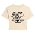 thumbnail image 1 of Yellowstone - Dutton Ranch Logo Scene - Juniors Cropped Graphic T-Shirt, 1 of 4