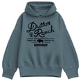 thumbnail image 1 of Yellowstone - Dutton Ranch Logo Scene Oversized Fleece Hoodie Sweatshirt, 1 of 4