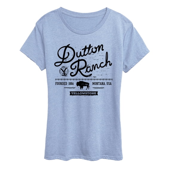 Yellowstone - Dutton Ranch Logo Scene Short Sleeve Graphic T-Shirt