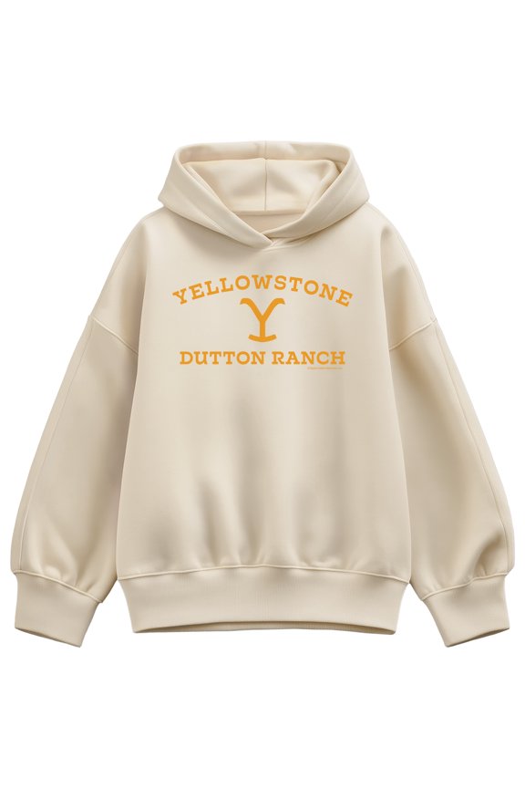 - Dutton Ranch Logo - Women's Oversized Fleece Hoodie Sweatshirt