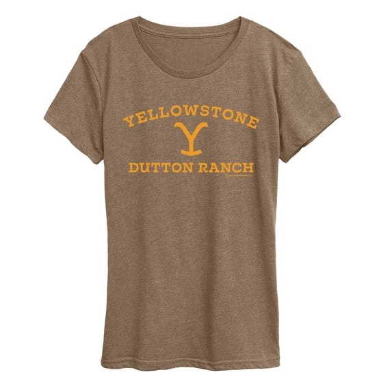 Yellowstone - Dutton Ranch Logo - Women's Short Sleeve Graphic T-Shirt