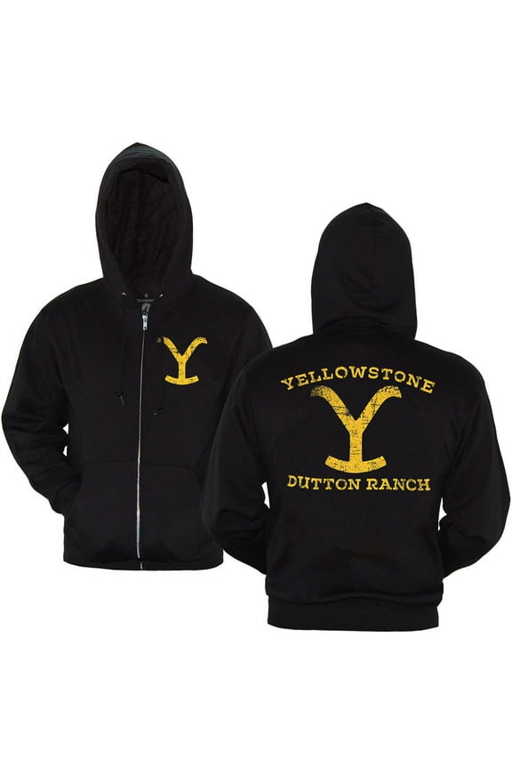 Dutton Ranch Logo Zip-Up Hoodie