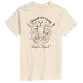 thumbnail image 1 of Yellowstone - Dutton Ranch Skull Flowers - Men's Short Sleeve Graphic T-Shirt, 1 of 5