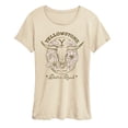 thumbnail image 1 of Yellowstone - Dutton Ranch Skull Flowers - Women's Short Sleeve Graphic T-Shirt, 1 of 5