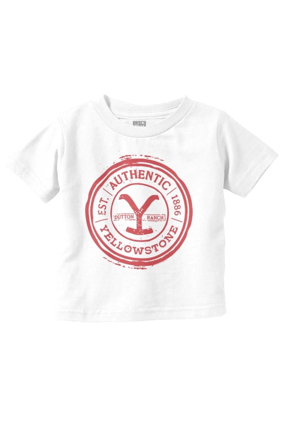 Dutton Ranch Stamp Toddler Boy Girl T Shirt Infant Toddler Brisco Brands 18M