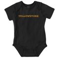 thumbnail image 1 of Yellowstone Dutton Ranch TV Show Logo Romper Boys or Girls Infant Baby Brisco Brands NB, 1 of 6
