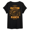 thumbnail image 1 of Yellowstone - Dutton Ranch Trademark Relaxed Fit T-Shirt, 1 of 5