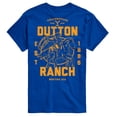 thumbnail image 1 of Yellowstone - Dutton Ranch Trademark - Men's Short Sleeve Graphic T-Shirt, 1 of 5