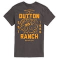 thumbnail image 1 of Yellowstone - Dutton Ranch Trademark - Men's Short Sleeve Graphic T-Shirt, 1 of 5