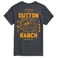 thumbnail image 1 of Yellowstone - Dutton Ranch Trademark - Men's Short Sleeve Graphic T-Shirt, 1 of 5