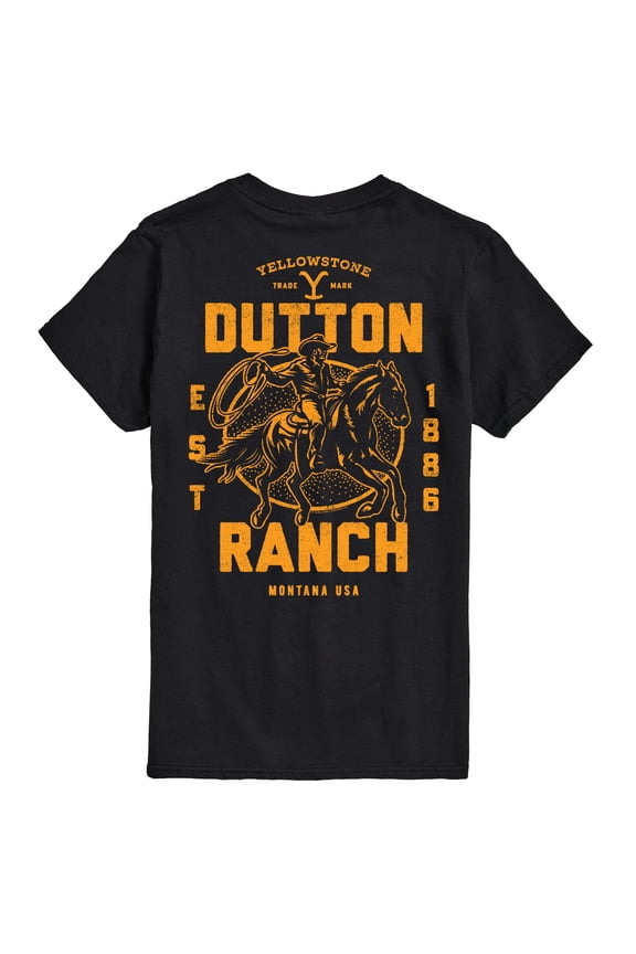 - Dutton Ranch Trademark - Men's Short Sleeve Graphic T-Shirt