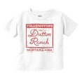 thumbnail image 1 of Yellowstone Dutton Ranch USA Stamp Toddler Boy Girl T Shirt Infant Toddler Brisco Brands 6M, 1 of 6