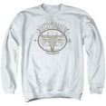 thumbnail image 1 of Yellowstone Dutton Ranch Unisex Adult Crewneck Sweatshirt (2X-Large) White, 1 of 1