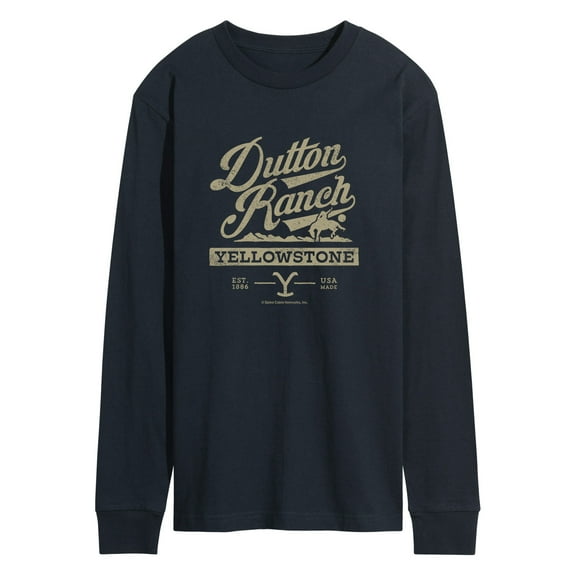 Yellowstone - Dutton Ranch Wild Angry - Men's Long Sleeve T-Shirt