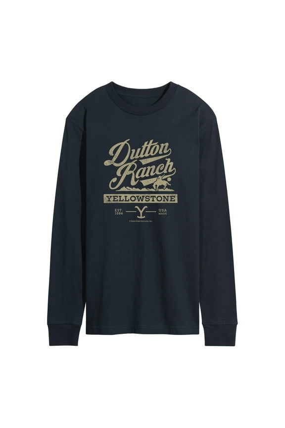 - Dutton Ranch Wild Angry - Men's Long Sleeve T-Shirt