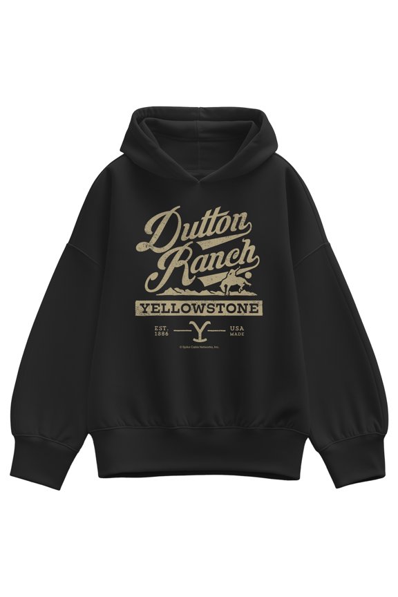 - Dutton Ranch Wild Angry - Women's Oversized Fleece Hoodie Sweatshirt