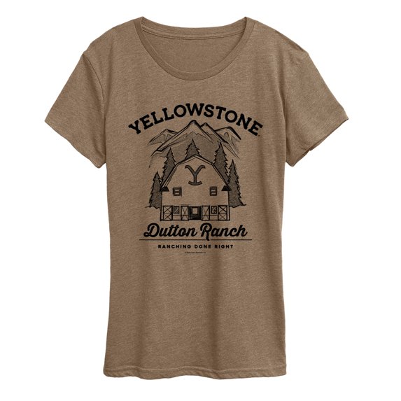 Yellowstone - Dutton Ranch Short Sleeve Graphic T-Shirt