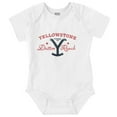 thumbnail image 1 of Yellowstone Dutton Ranch Y Brand Logo Romper Boys or Girls Infant Baby Brisco Brands NB, 1 of 6