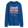 thumbnail image 1 of Yellowstone - Elect John Dutton Governor - Men's Long Sleeve T-Shirt, 1 of 6