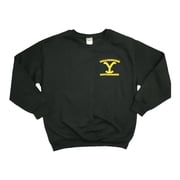Yellowstone Embroidered Cotton Sweatshirt (Unisex), Size L