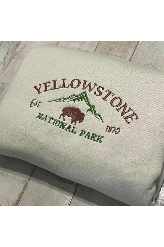 Yellowstone Embroidered Sweatshirt