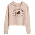 thumbnail image 1 of Yellowstone  - Est 1886 Horse Logo  - Juniors Cropped Pullover Hoodie, 1 of 6