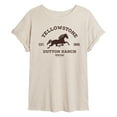 thumbnail image 1 of Yellowstone - Est 1886 Horse Logo - Women's Oversized T-Shirt, 1 of 6