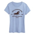 thumbnail image 1 of Yellowstone - Est. 1886 Horse Logo - Women's Short Sleeve Graphic T-Shirt, 1 of 4