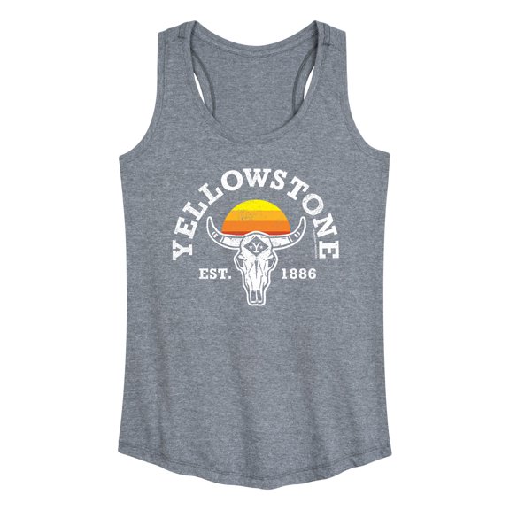 Yellowstone - Est. 1886 - Women's Racerback Tank Top