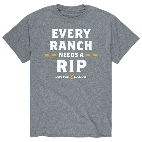 Yellowstone - Every Ranch Needs A Rip - Men's Short Sleeve Graphic T-Shirt