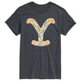 thumbnail image 1 of Yellowstone - Floral Logo - Men's Short Sleeve Graphic T-Shirt, 1 of 5