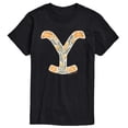 thumbnail image 1 of Yellowstone - Floral Logo - Men's Short Sleeve Graphic T-Shirt, 1 of 5