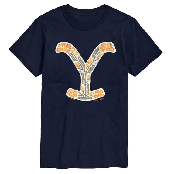 Yellowstone - Floral Logo - Men's Short Sleeve Graphic T-Shirt