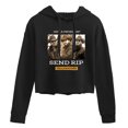 thumbnail image 1 of Yellowstone - Got A Problem Send Rip Women's Cropped Graphic Hoodie, 1 of 6