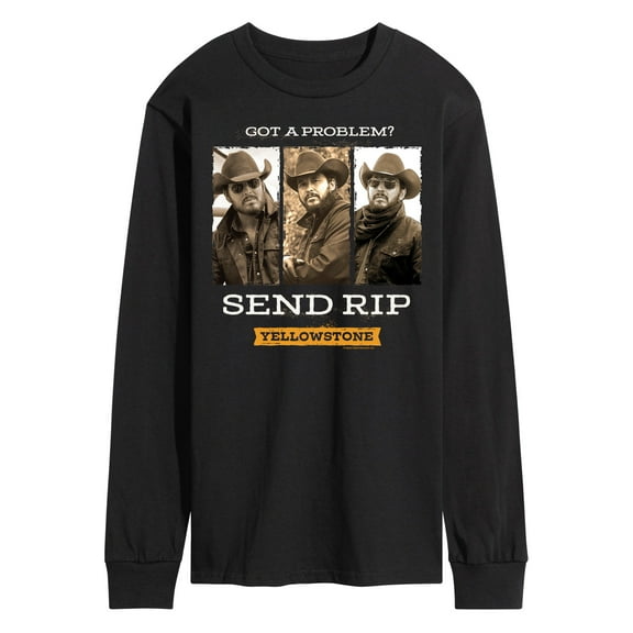 Yellowstone - Got A Problem Send Rip - Men's Long Sleeve T-Shirt