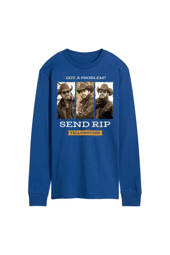 - Got A Problem Send Rip - Men's Long Sleeve T-Shirt