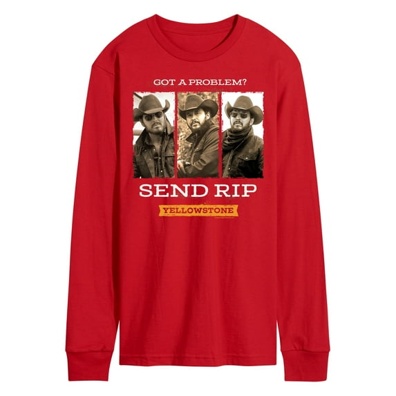 Yellowstone - Got A Problem Send Rip - Men's Long Sleeve T-Shirt