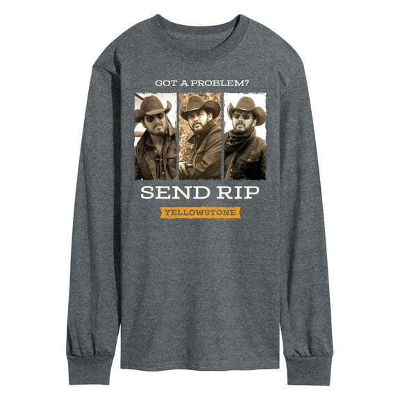 Yellowstone - Got A Problem Send Rip - Men's Long Sleeve T-Shirt