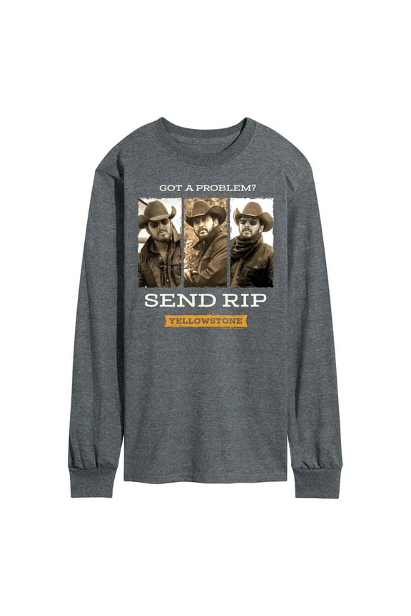 - Got A Problem Send Rip - Men's Long Sleeve T-Shirt