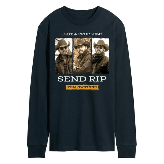 Yellowstone - Got A Problem Send Rip - Men's Long Sleeve T-Shirt