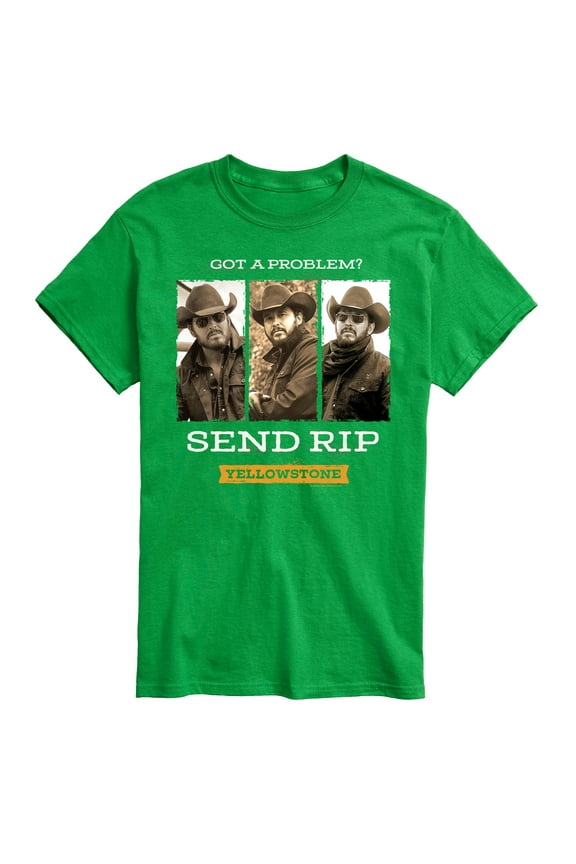 - Got A Problem Send Rip - Men's Short Sleeve Graphic T-Shirt