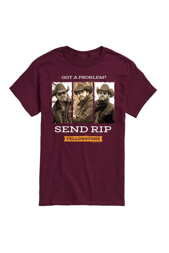 - Got A Problem Send Rip - Men's Short Sleeve Graphic T-Shirt